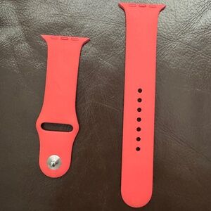 Apple Watch Band 44mm (42/45/49) Genuine OEM Orange Red - ML